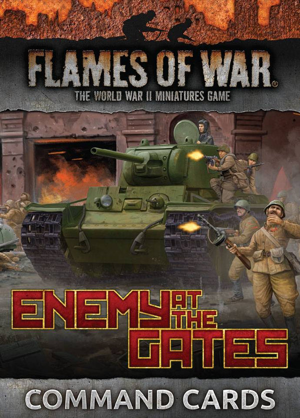 Soviet Enemy at the Gates Command Cards