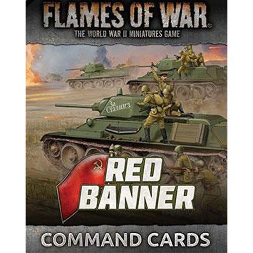 Soviet Red Banner Command Cards