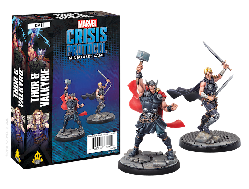 Thor and Valkyrie - Marvel Crisis Protocol Character Pack
