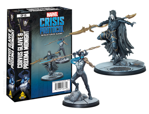 Corvus Glaive and Proxima Midnight - Marvel Crisis Protocol Character Pack