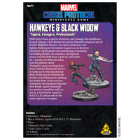 Hawkeye and Black Widow - Marvel Crisis Protocol Character Pack 2