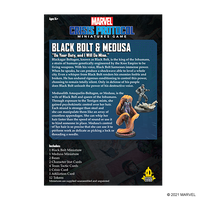 Black Bolt and Medusa - Marvel Crisis Protocol Character Pack 4