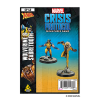 Wolverine and Sabretooth - Marvel Crisis Protocol Character Pack 1