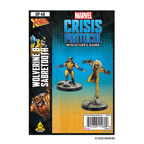 Wolverine and Sabretooth - Marvel Crisis Protocol Character Pack