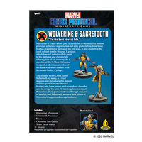 Wolverine and Sabretooth - Marvel Crisis Protocol Character Pack 4