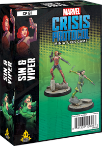 Sin and Viper - Marvel Crisis Protocol Character Pack 1