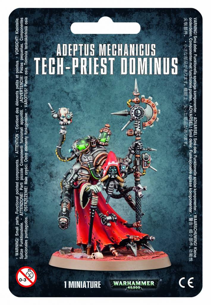 Warhammer 40000 - Adeptus Mechanicus - Tech-Priest Dominus