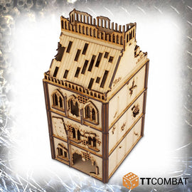 Sci-fi Gothic: Damaged Gothic Brownstone