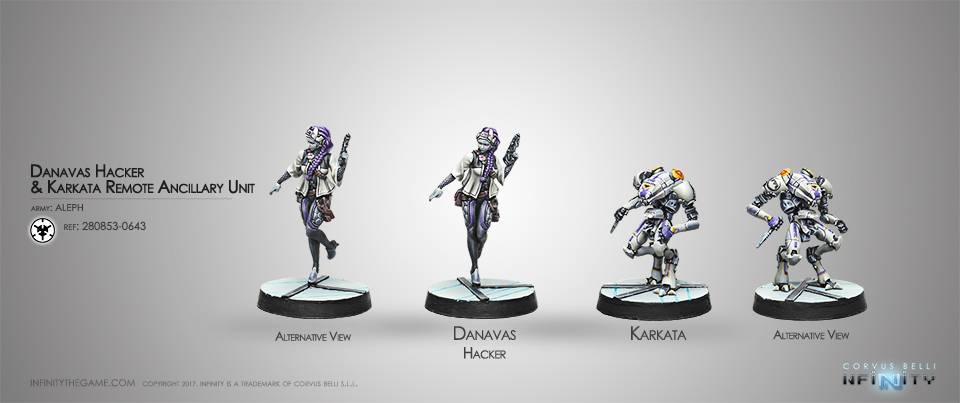 Aleph Danavas Hacker & Karkata Remote Ancillary Unit Box Set