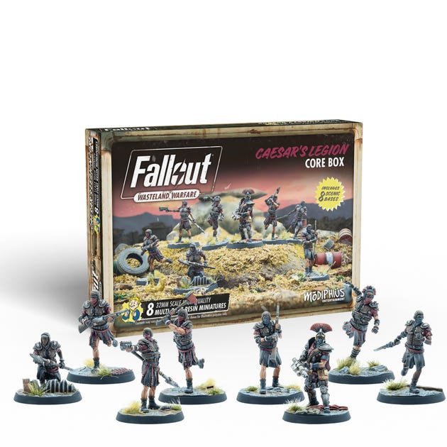 Caesar's Legion Core Set - Fallout Wasteland Warfare New Vegas