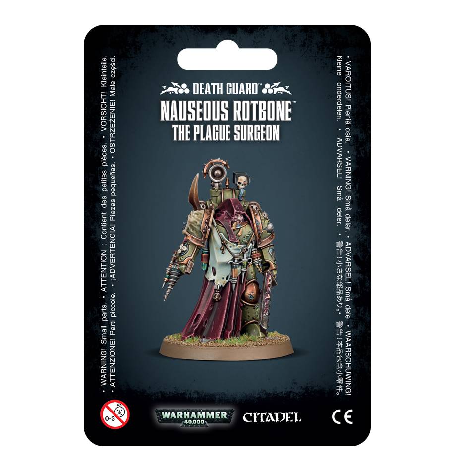 Warhammer 40000 - Death Guard - Nauseous Rotbone