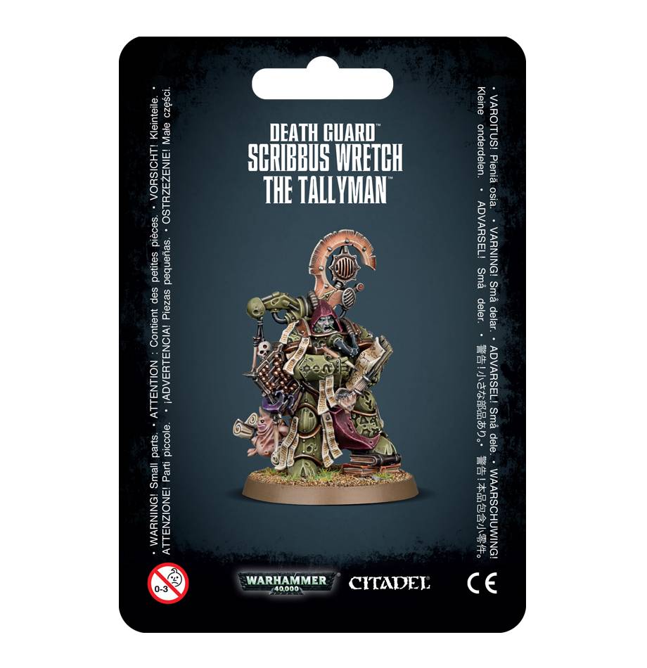 Warhammer 40000 - Death Guard - Scribbus Wretch
