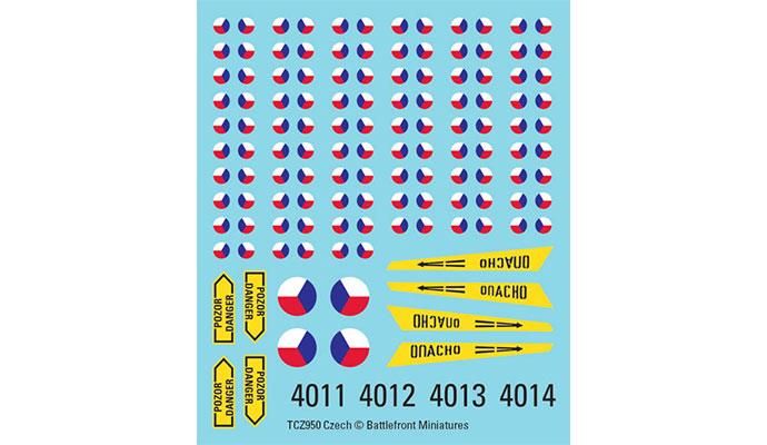 Czech Decal Sheets