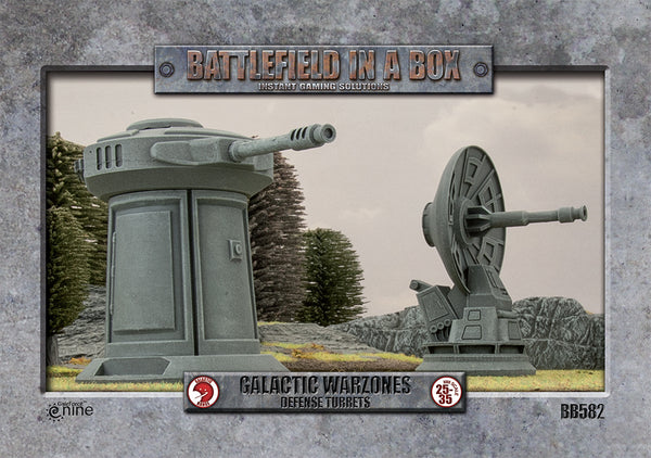 BIAB: Galactic Warzones - Defense Turrets Scenery Box Set