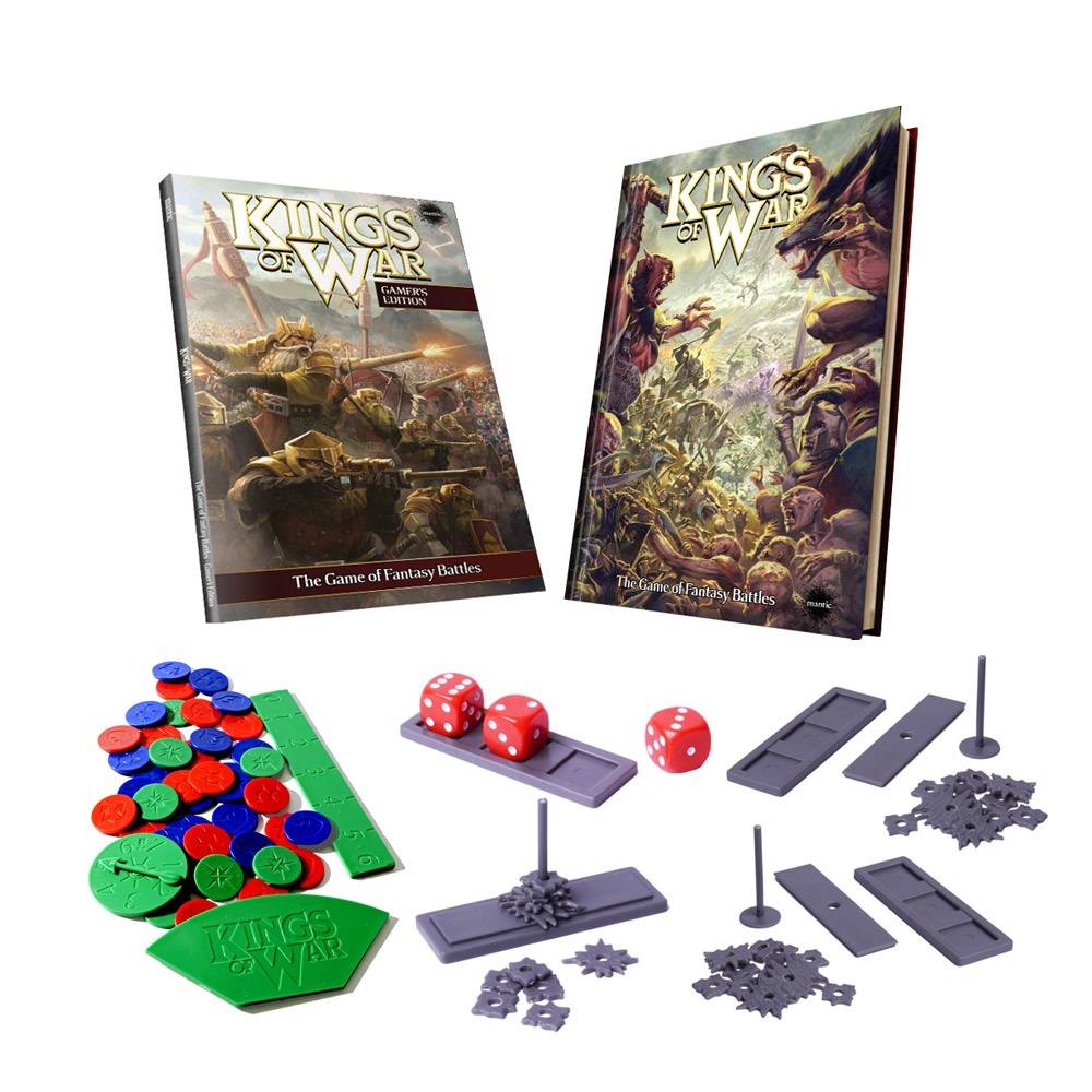 Kings of War Deluxe Gamer's Edition - - Mantic Games - MGKW02-OLD