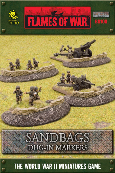 BIAB: Sandbags - Dug In Markers Scenery Box Set