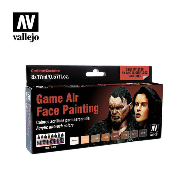 Game Air - Face Painting Set (x8)