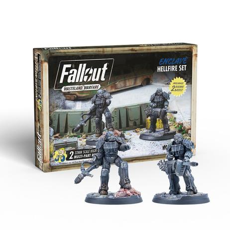 Enclave Hellfire Set - Fallout Wasteland Warfare