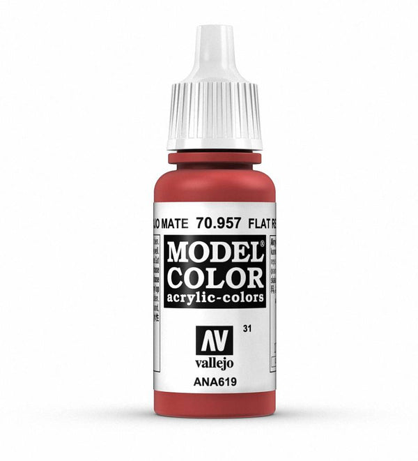 Model Color - Flat Red 17ml