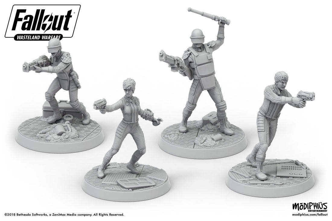 Survivors Vault Personnel - Fallout Wasteland Warfare