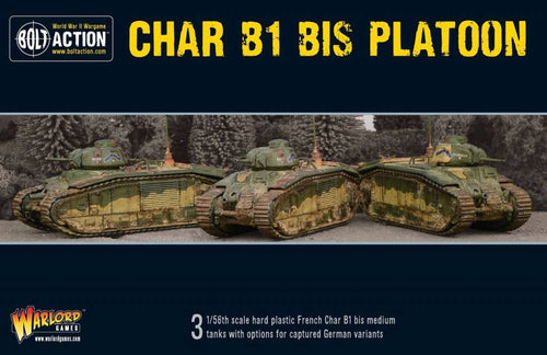 French Army Char B1 bis Platoon