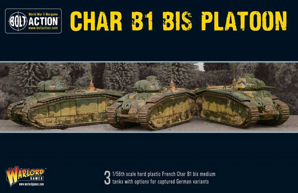 French Army Char B1 bis Platoon