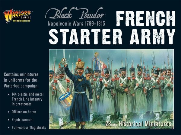 Napoleonic Wars 1789-1815 French Starter Army (Waterloo) Box Set