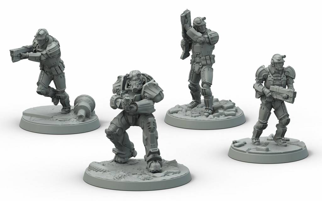 Fallout: Wasteland Warfare - Brotherhood of Steel Frontline Knights