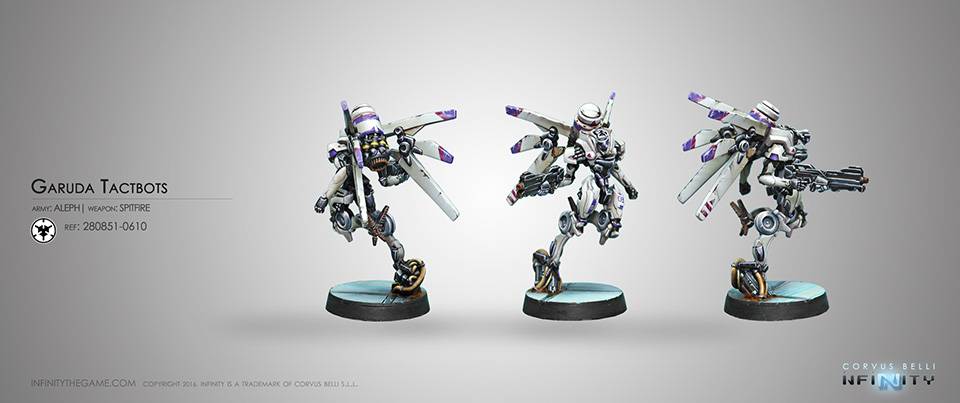 Aleph Garuda Tactbots (Spitfire) Blister Pack