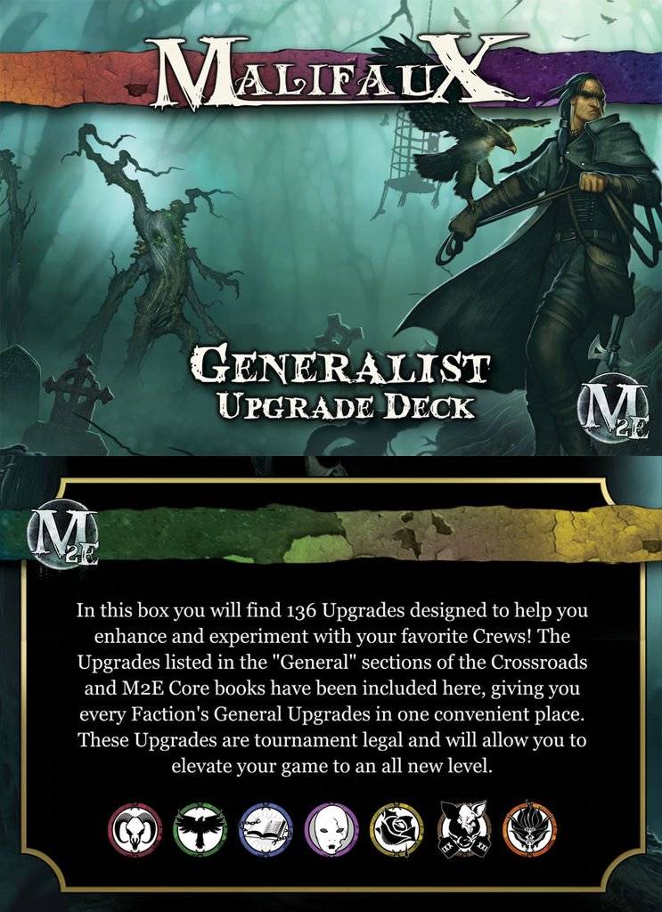 Malifaux 2nd Edition: Generalist Upgrade Deck 1 2nd Edition