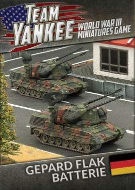 West German Leopard Gepard Flakpanzer Batterie