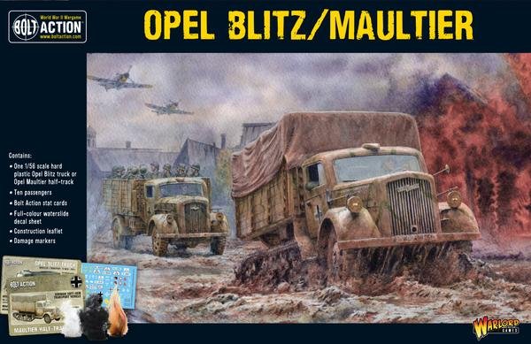 German Opel Blitz & Maultier