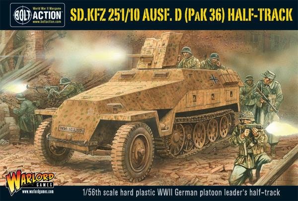 German Sd.Kfz 251/10 ausf D (37mm Pak) Half Track