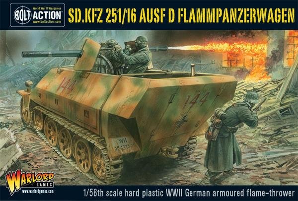 German Sd.Kfz 251/16 Ausf D Flammpanzerwagen