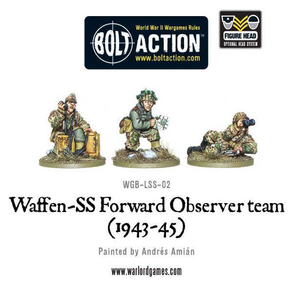 German Waffen-SS Forward Observer Team 