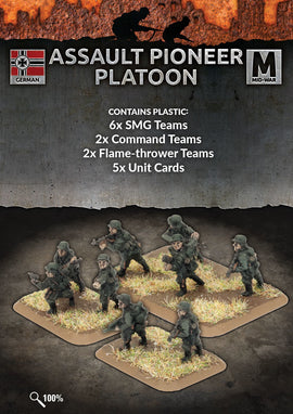 German Assault Pioneer Platoon