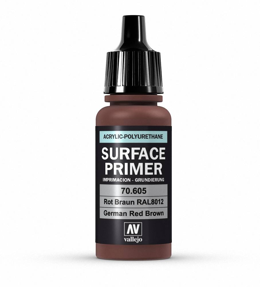 Polyurethane Primer ‚Äì German Red Brown 17ml