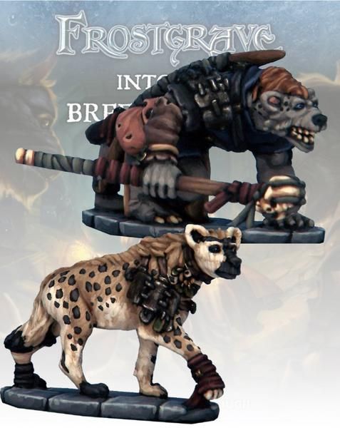 Gnoll Tracker & War Hyena Blister Pack