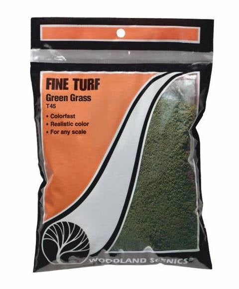 Ground Cover: Green Grass Fine Turf (BAG)
