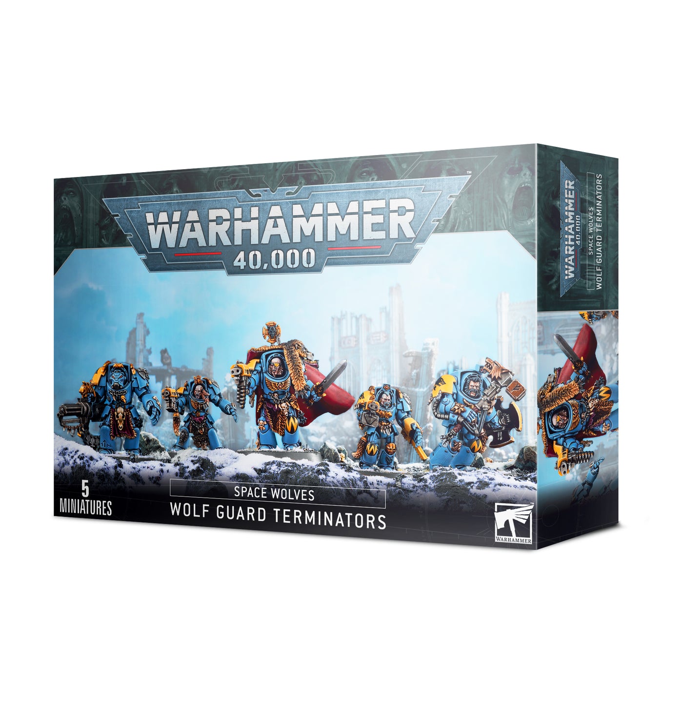 Warhammer 40000 - Space Marines - Space Wolves Wolf Guard Terminators