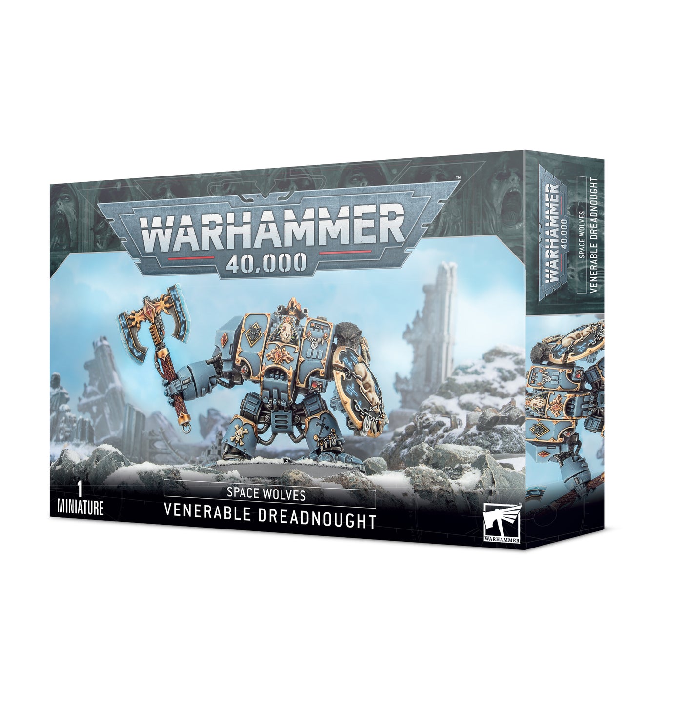 Warhammer 40000 - Space Marines - Space Wolves Venerable Dreadnought