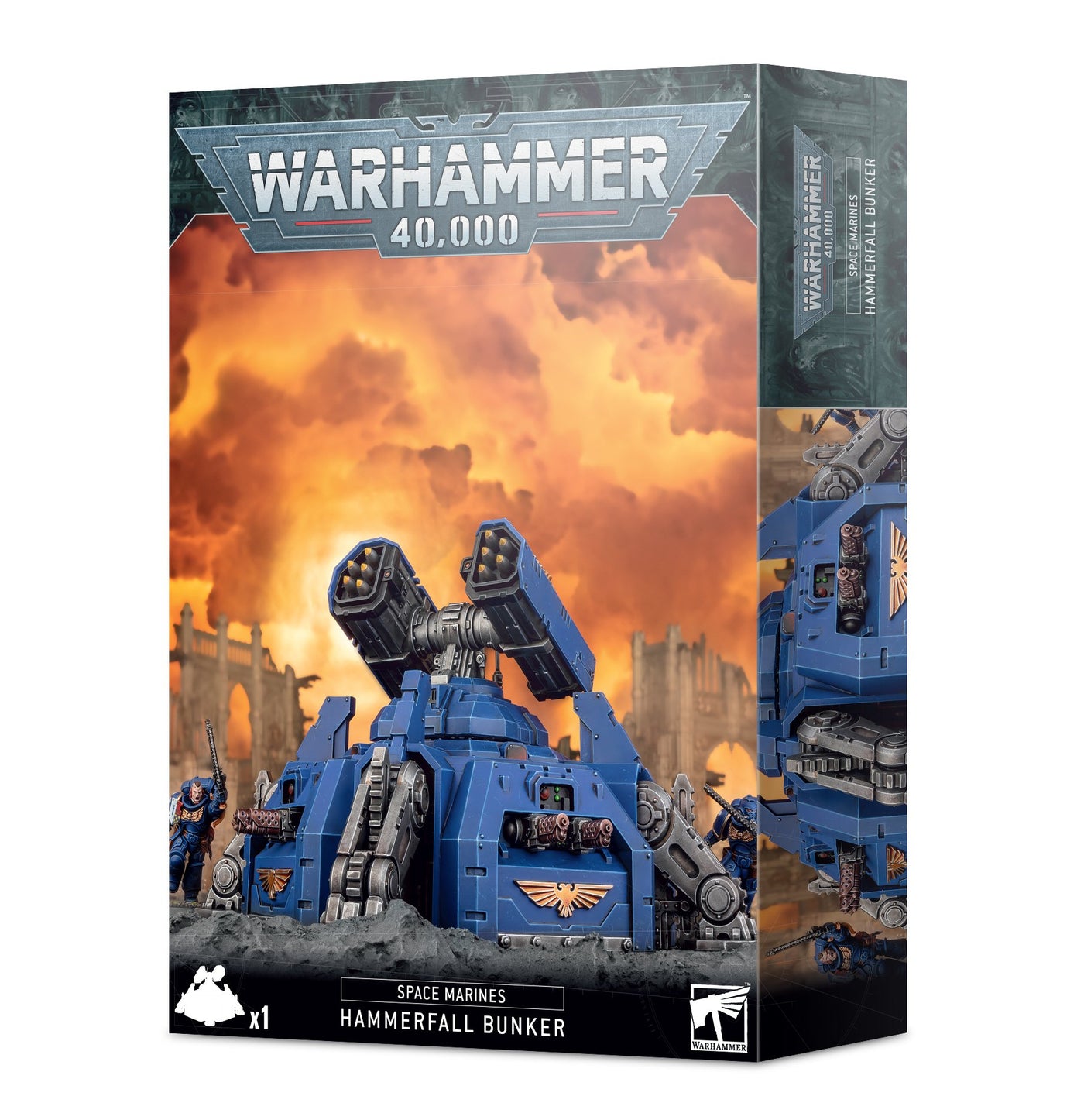 Warhammer 40000 - Space Marines - Space Marines Hammerfall Bunker