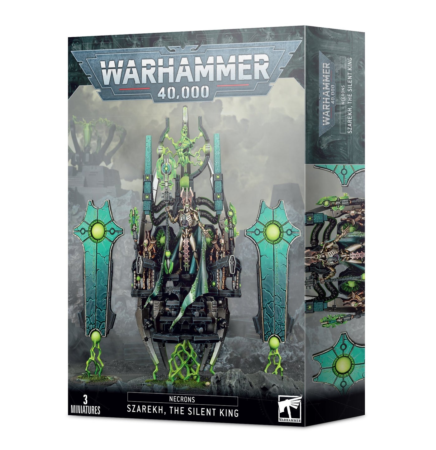 Warhammer 40000 - Necrons - Szarekh The Silent King