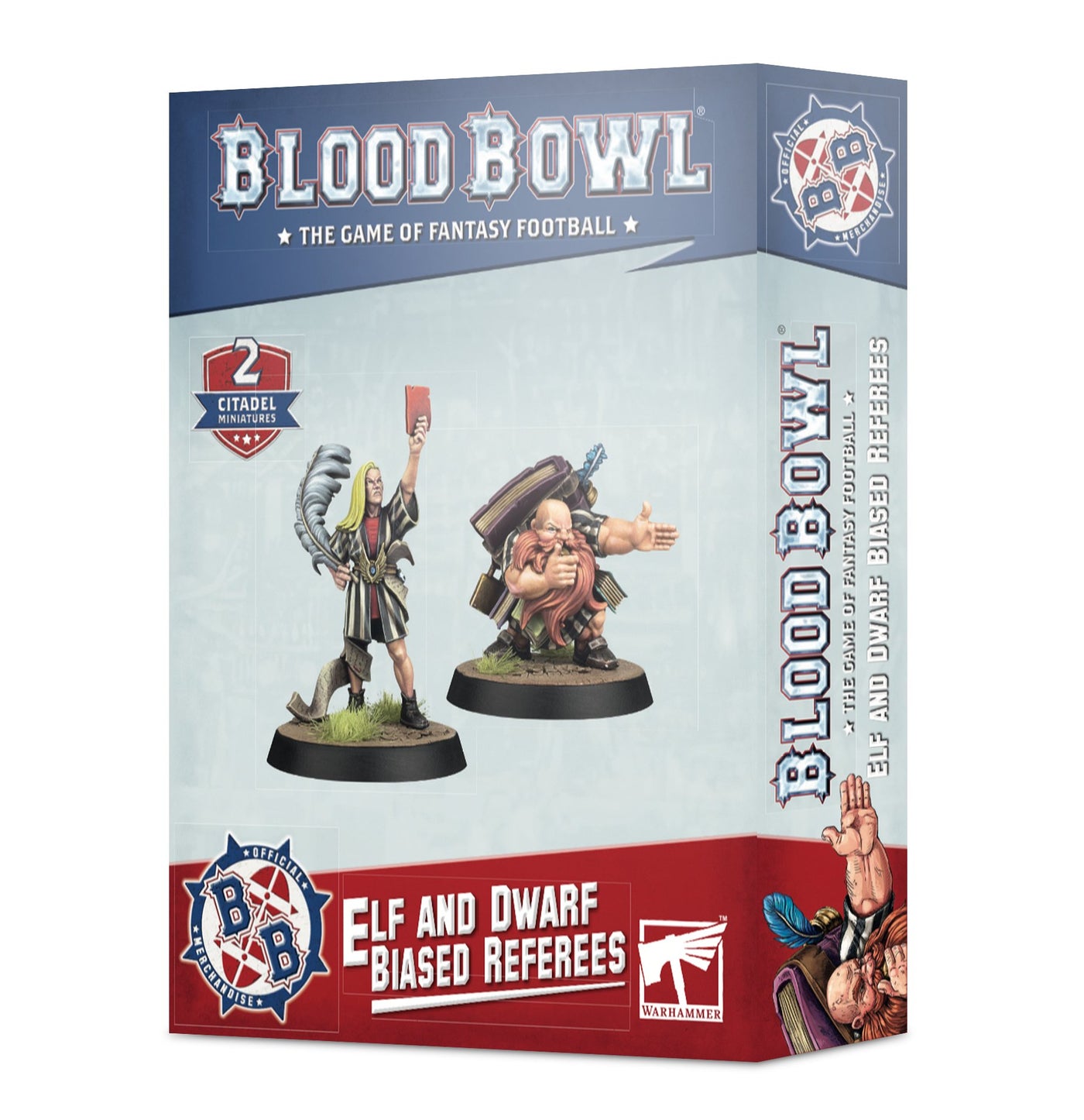 Games Workshop - Blood Bowl - Elf and Dwarf Biased Referees