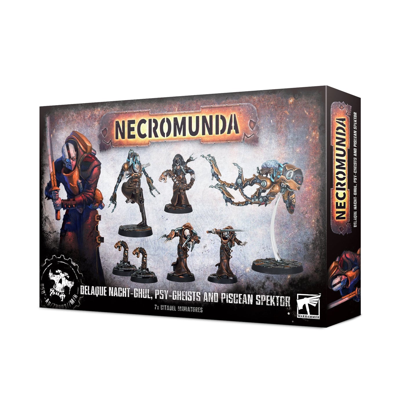 Necromunda - House Delaque - Delaque Nacht-Ghul and Psy-Gheists