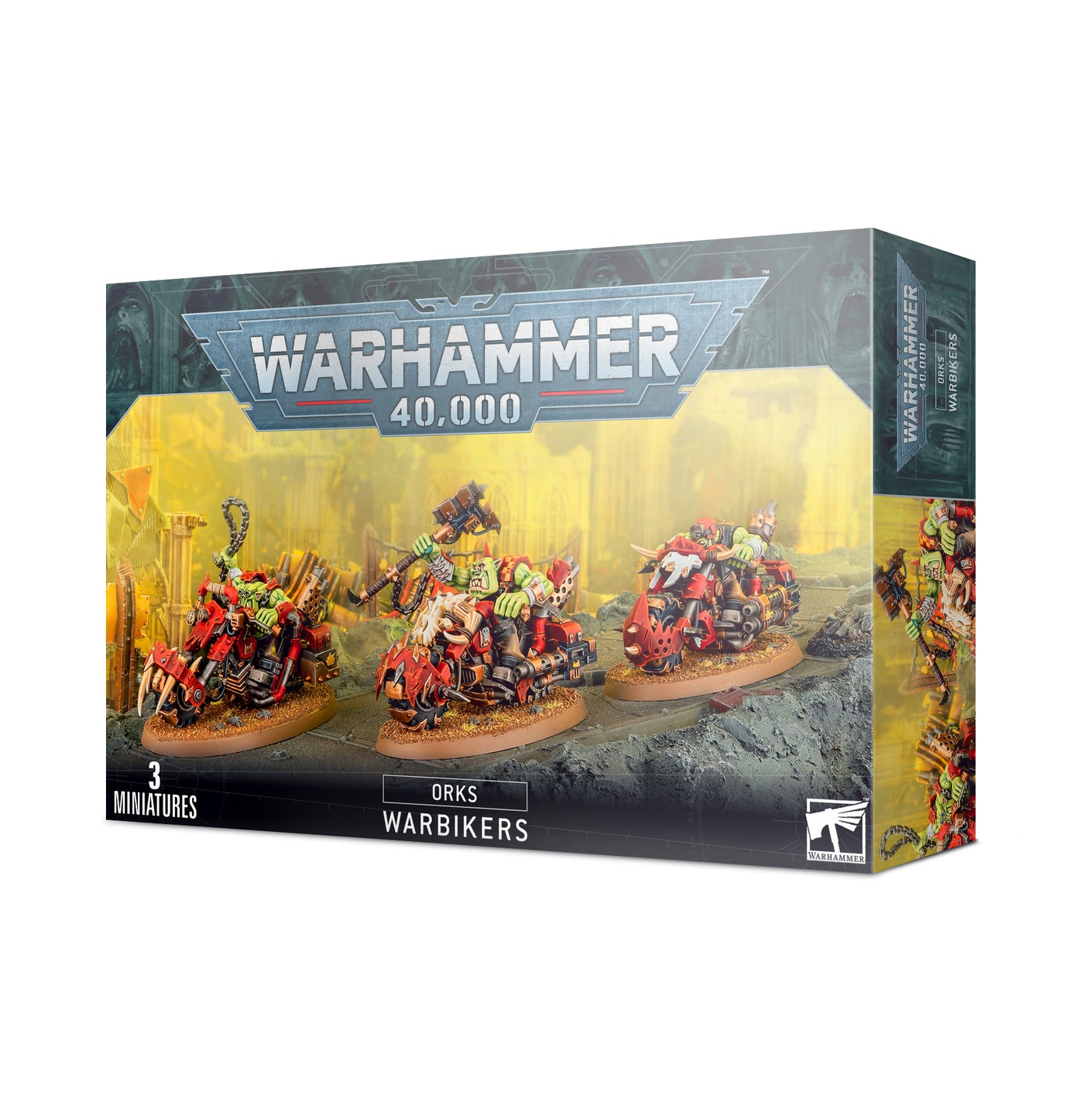 Warhammer 40000 - Orks - Warbiker Mob