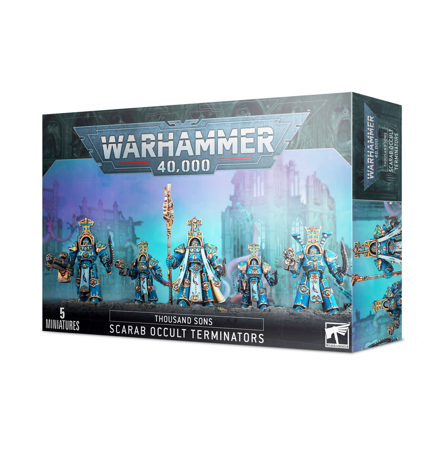 Warhammer 40000 - Thousand Sons - Scarab Occult Terminators