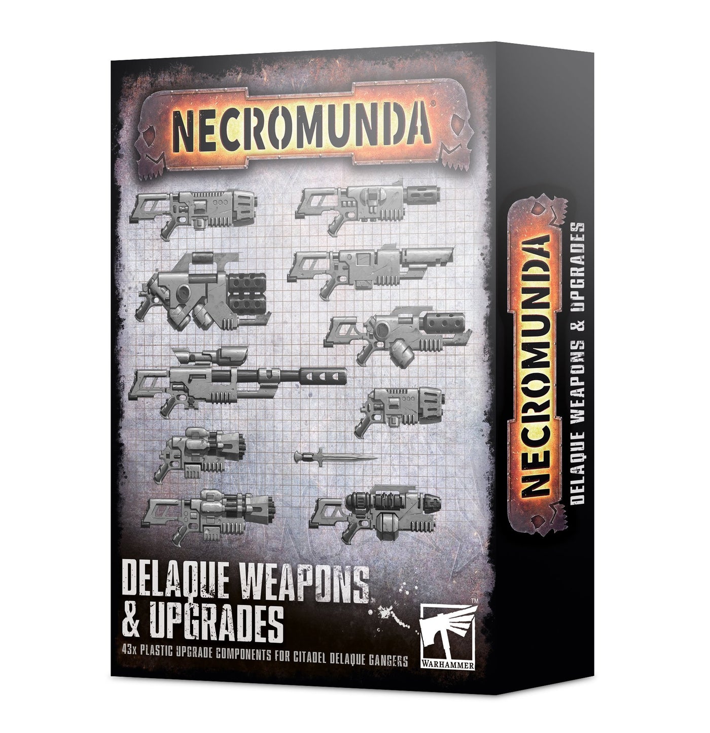 Necromunda - House Delaque - Delaque Weapons Pack