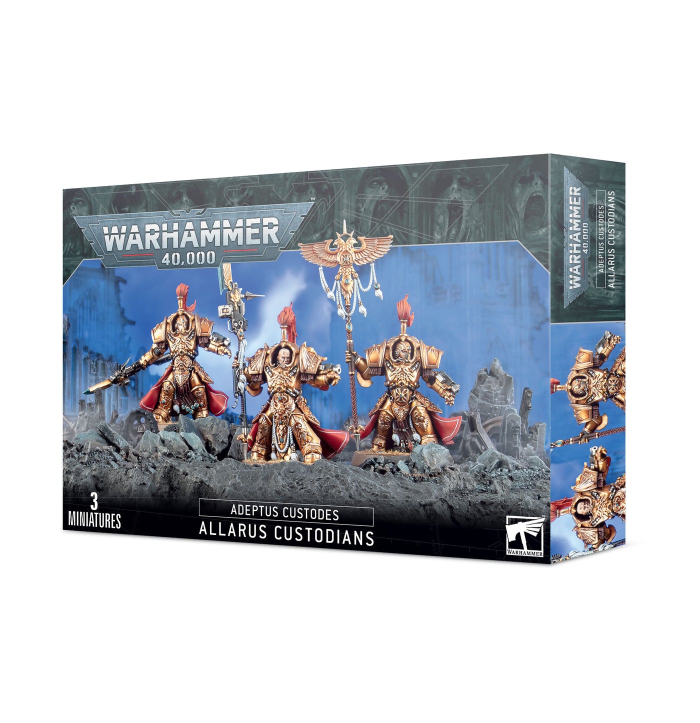 Warhammer 40000 - Adeptus Custodes - Allarus Custodians