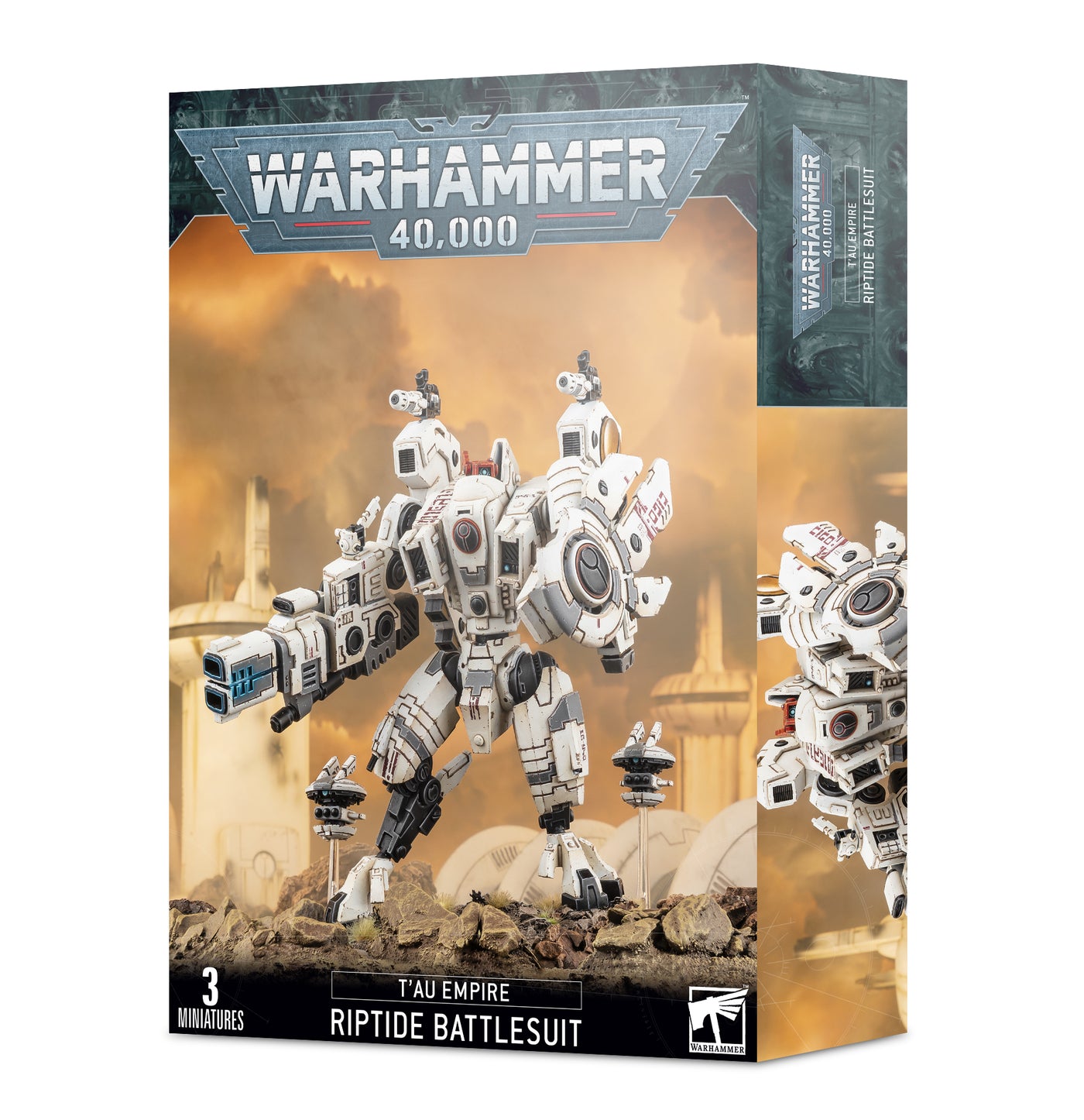 Warhammer 40000 - T'au Empire - Xv104 Riptide Battlesuit